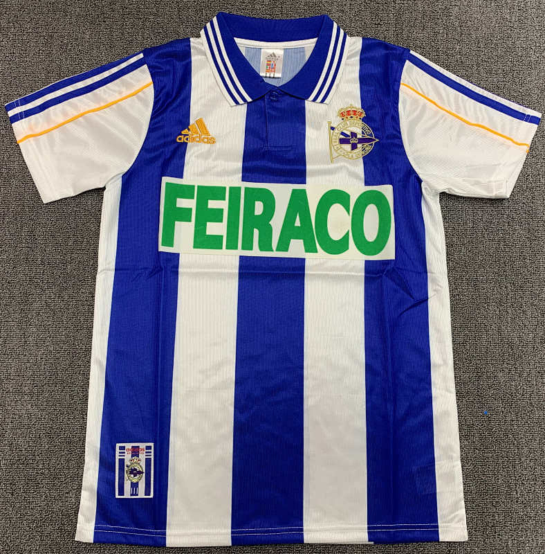 Deportivo LA Coruna Home Retro Fan Version