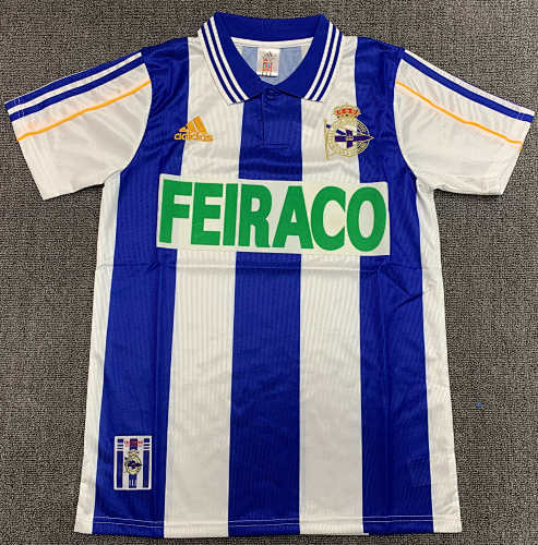 Deportivo LA Coruna Home Retro Fan Version