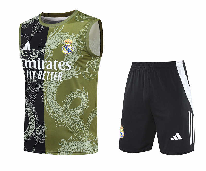 Real Madrid CF Training Clothes Suit Vest Fan Version