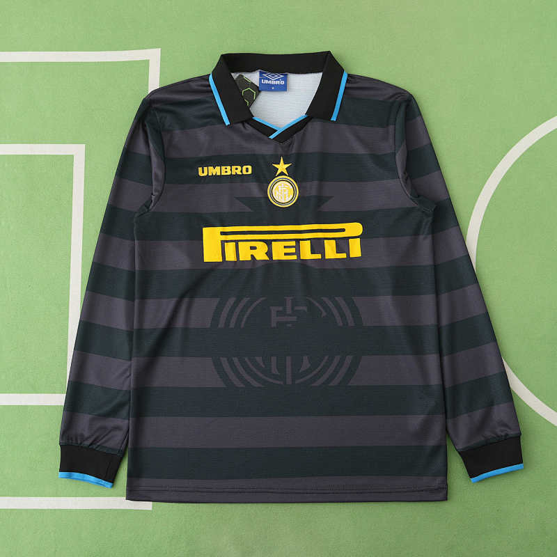 F.C. Internazionale Milano Third Long Sleeved Retro Fan Version