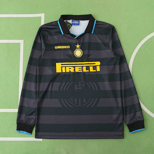 F.C. Internazionale Milano Third Long Sleeved Retro Fan Version