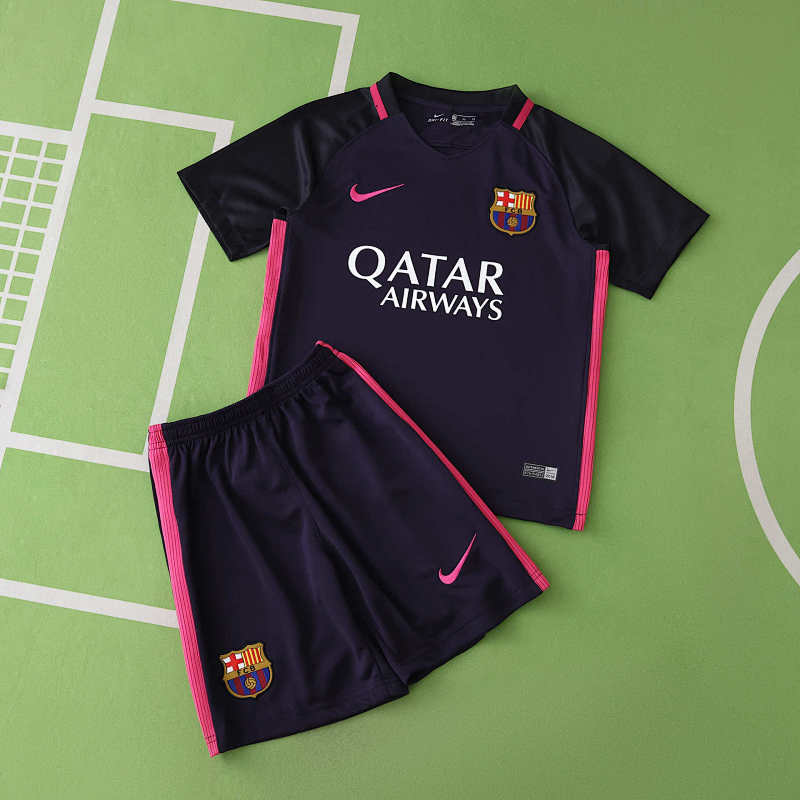 FC Barcelona Barça Away Retro Kids Kit