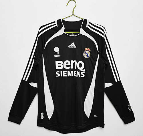 Real Madrid Third Long Sleeved Retro Fan Version