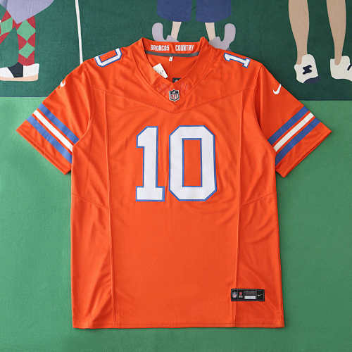 Denver Broncos Orange 3th Generation 10 Nix