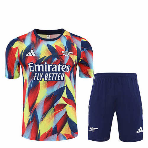 Arsenal F.C. Training Clothes Suit Short Sleeve Fan Version
