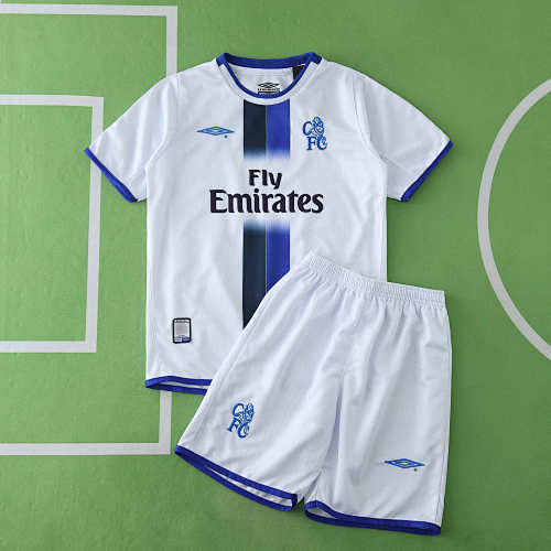 Chelsea F.C. Away Retro Kids Kit