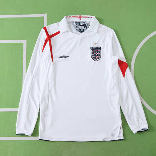 England Home Retro Long Sleeve Fan Version