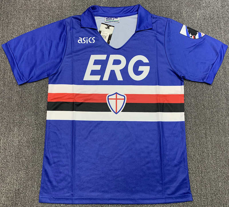 Sampdoria Home Retro Fan Version