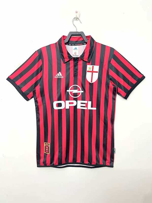 AC Milan Home Retro Fan Version