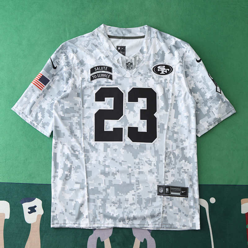 Nfl San Francisco 49ers Tribute Version 23 Mccaffrey