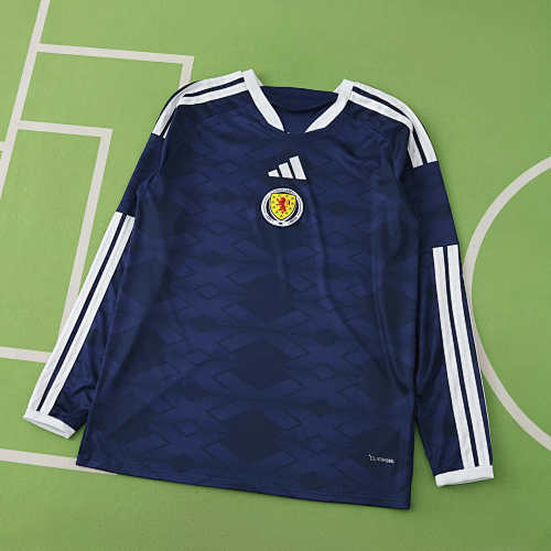 Fifa World Cup Scotland Home Long Sleeve Fan Version