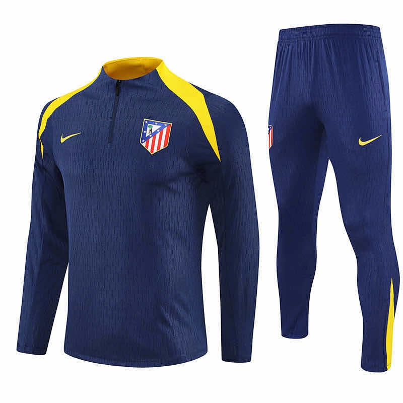 Club Atlético De Madrid Half Zip Training Suit Set