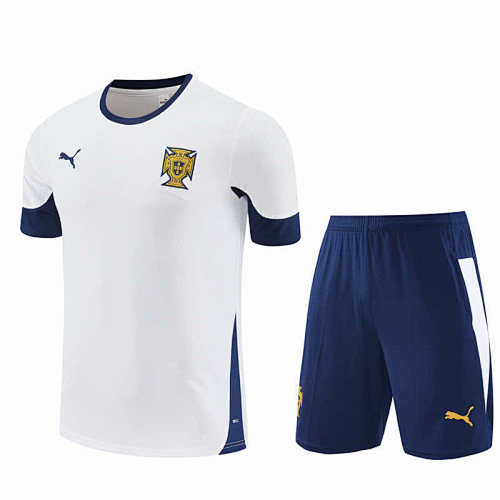 Portugal Training Clothes Suit Short Sleeve Fan Version