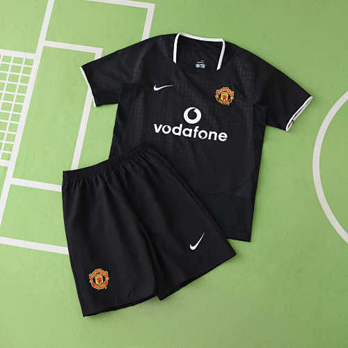 Manchester United F.C. Away Retro Kids Kit