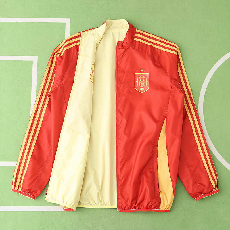 Spain Wear On Both Sides Windbreaker