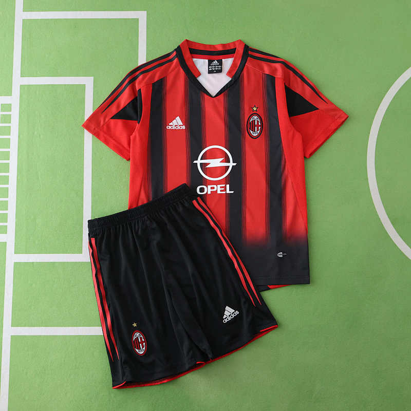 A.C. Milan Home Retro Kids Kit