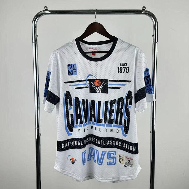 25-26 Nba Cleveland Cavaliers Retro Short Sleeved Shirt