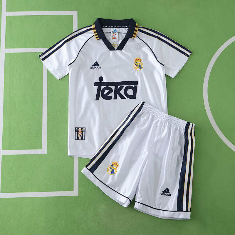 Real Madrido CF Home Retro Kids Kit