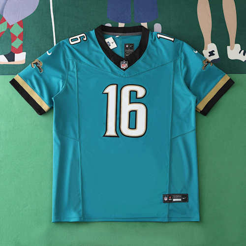 Jacksonville Jaguar Green 3th Generation 16 Lawrence