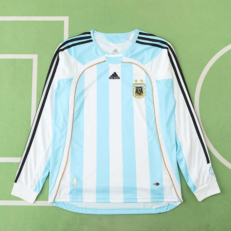Argentina Home Long Sleeved Retro Fan Version