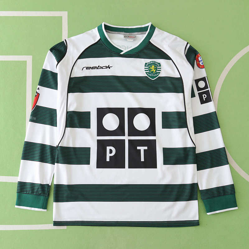Sporting CP Home Long Sleeved Fan Version