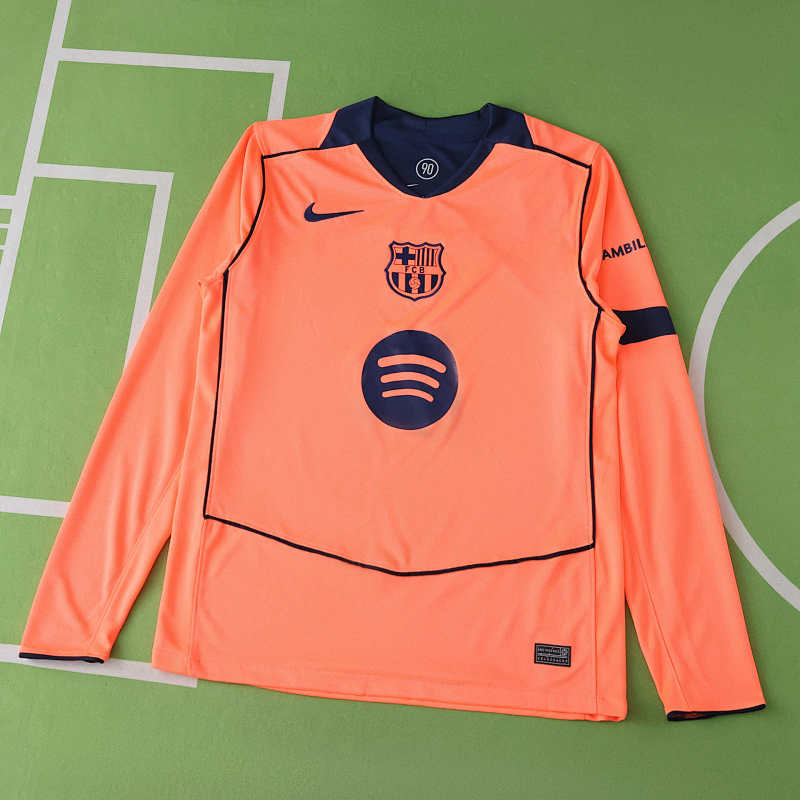 FC Barcelona Barça Third Long Sleeve Fan Version