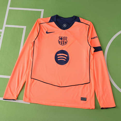 FC Barcelona Barça Third Long Sleeve Fan Version