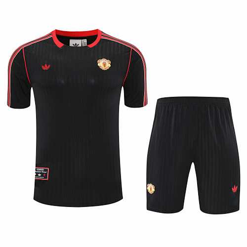 Manchester United F.C. Training Clothes Suit Short Sleeve Fan Version