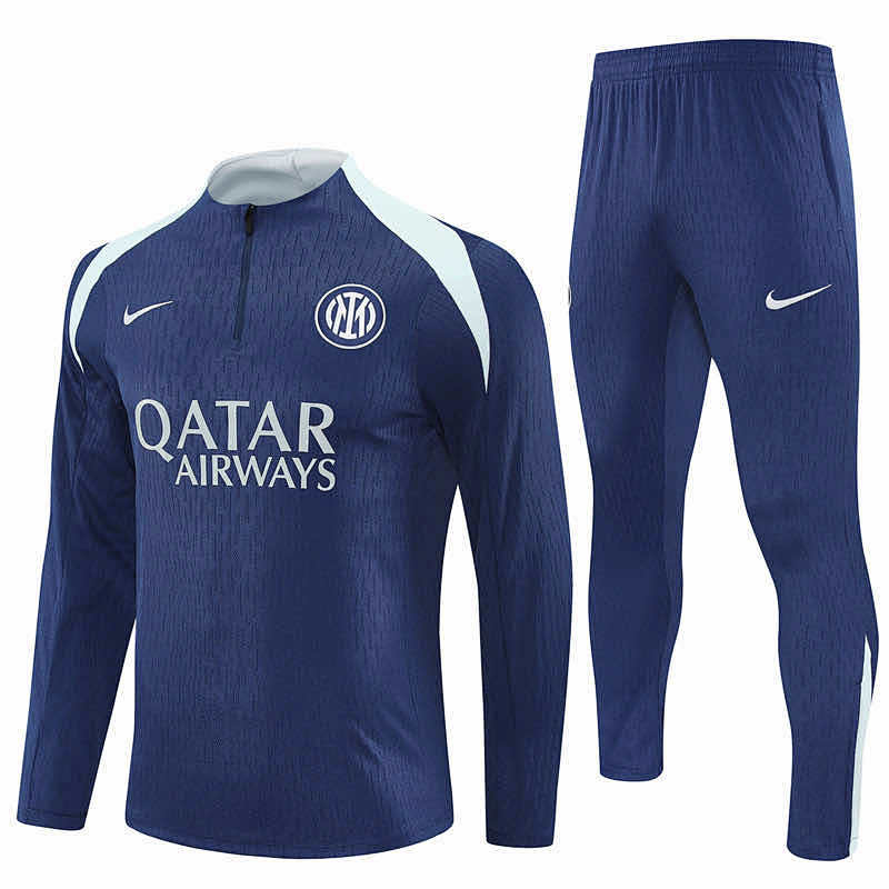 F.C. Internazionale Milano Half Zip Training Suit Set