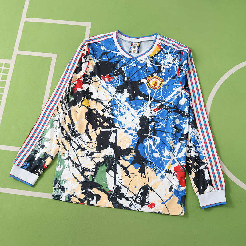 Manchester United F.C. X The Stone Roses Collection Long Sleeve Fan Version