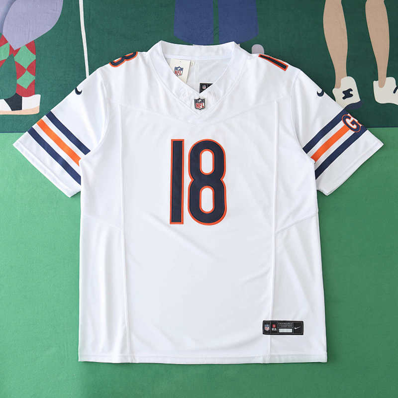 Chicago Bears White 3th Generation 18 Williams