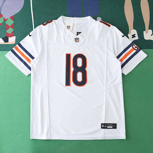 Chicago Bears White 3th Generation 18 Williams