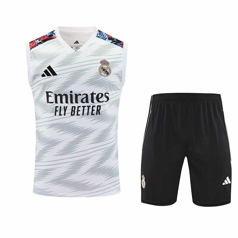 Real Madrid CF Training Clothes Suit Vest Fan Version