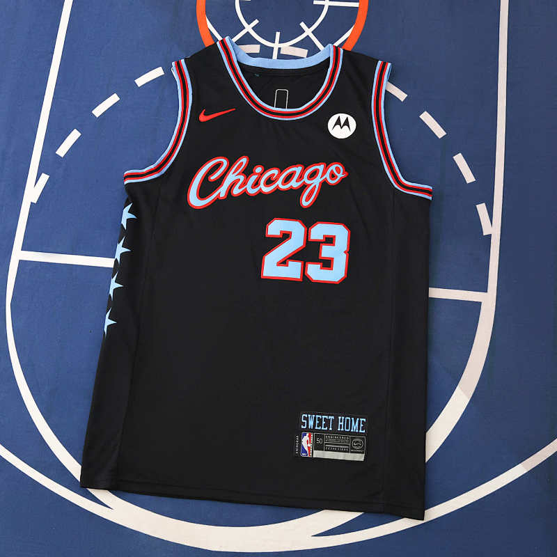 Nba Chicago Bulls Black 23 Jordan