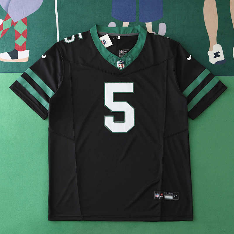York Jets Black 3th Generation 5 Wilson