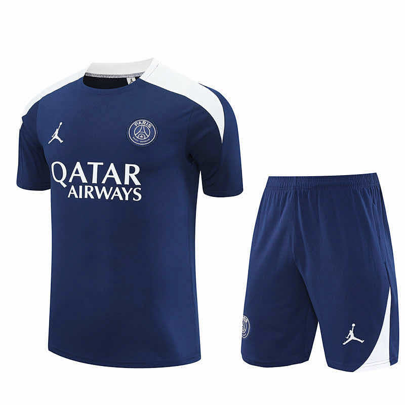 Paris Saint-Germain F.C. Training Clothes Suit Short Sleeve Fan Version