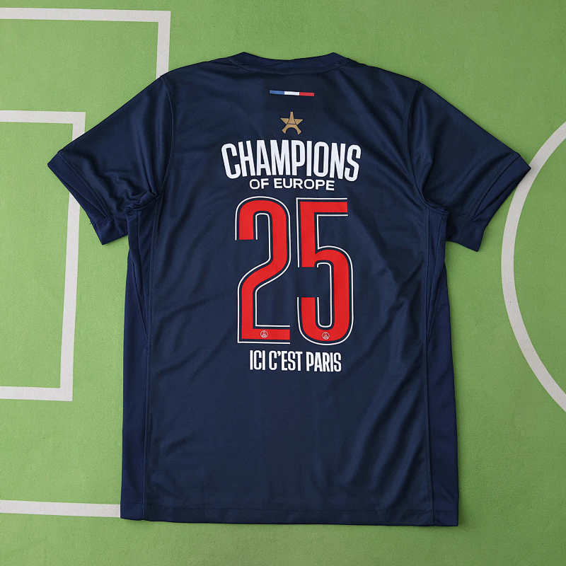 Psg Uefa Champions League Champions Jersey Fan Version