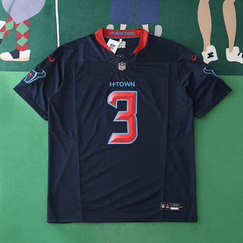 Houston Texans Dark Blue 3th Generation 3 Dell
