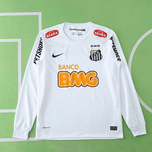 Santos FC Home Long Sleeved Retro Fan Version