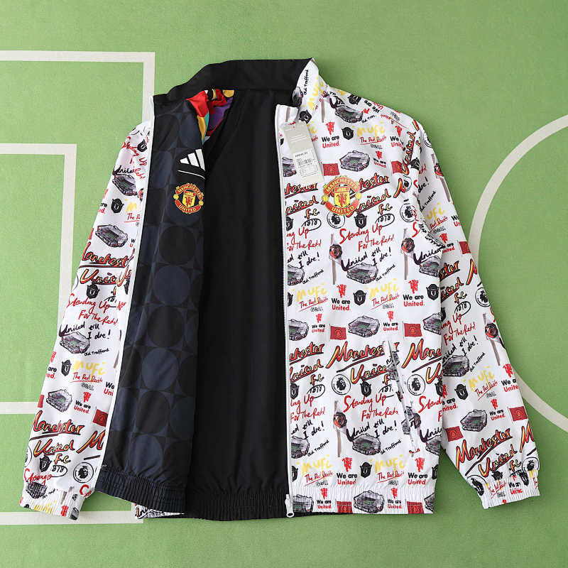 Manchester United F.C. Wear On Both Sides Windbreaker