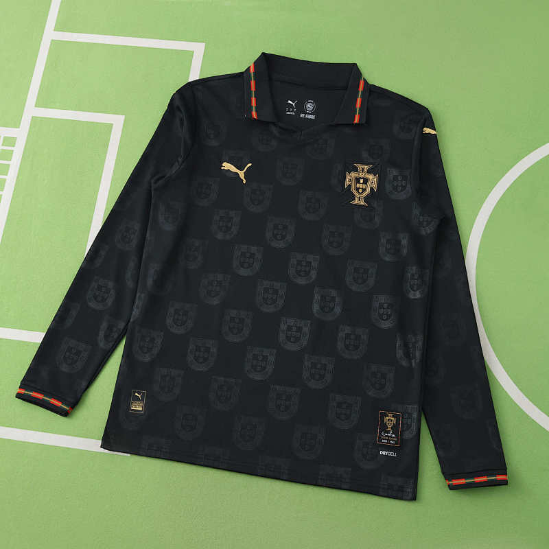 Portugal Tribute To Eusebio Special Edition Long Sleeve Fan Version