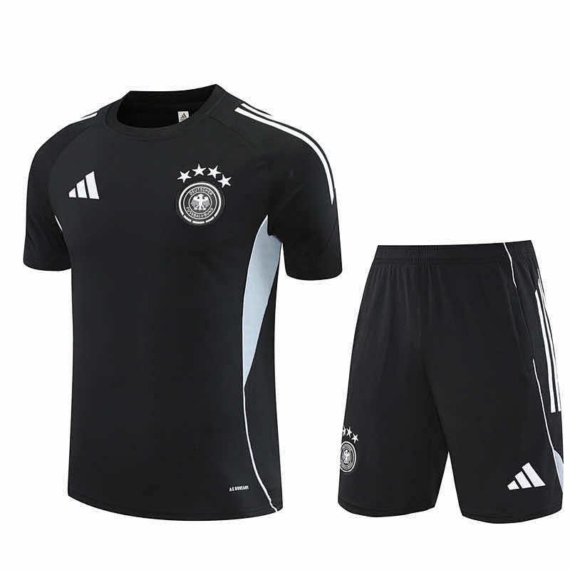 Germany Training Clothes Suit Short Sleeve Fan Version