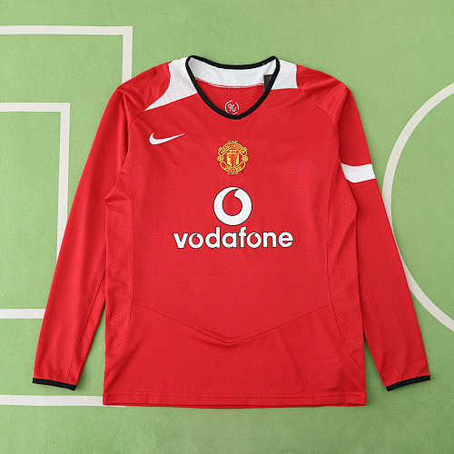 Manchester United F.C. Home Long Sleeved Retro Fan Version