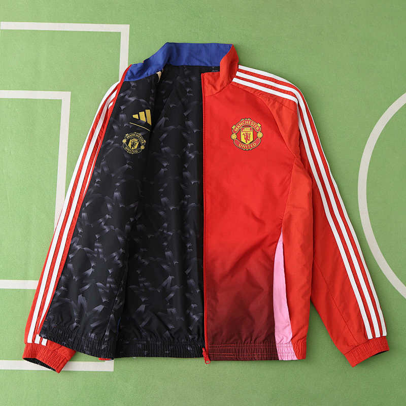 Manchester United F.C. Wear On Both Sides Windbreaker