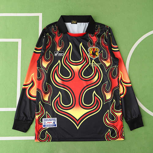 Japan Goalkeeper Long Sleeved Retro Fan Version