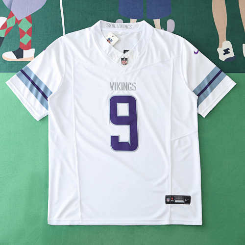 Minnesota Vikings White 3th Generation 9 McCARTHY