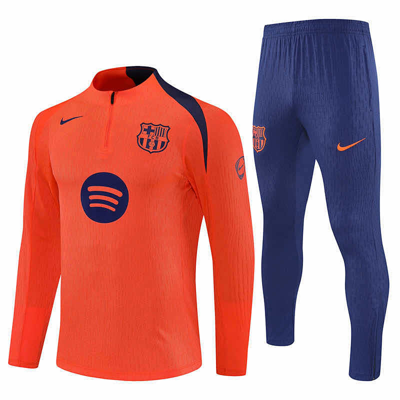 FC Barcelona Barça Half Zip Training Suit Set