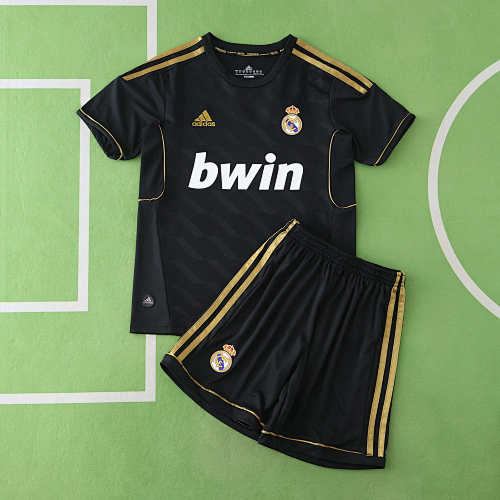 Real Madrid Away Retro Kids Kit