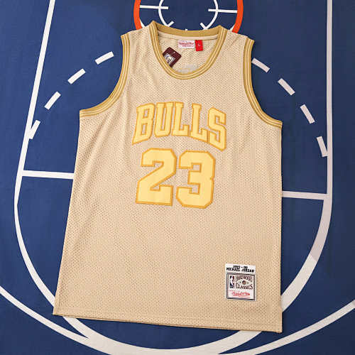 Nba Chicago Bulls Retro Yellow 23 Jordan
