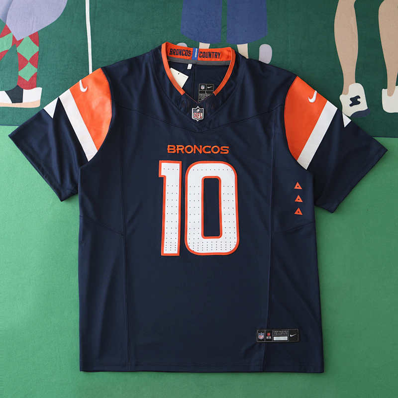 Denver Broncos Dark Blue 3th Generation 10 Nix